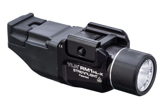 Streamlight 1000 lumen weapon light with rechargeable battery.